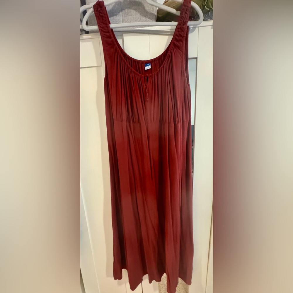 Old Navy Burgandy Sun Dress!
